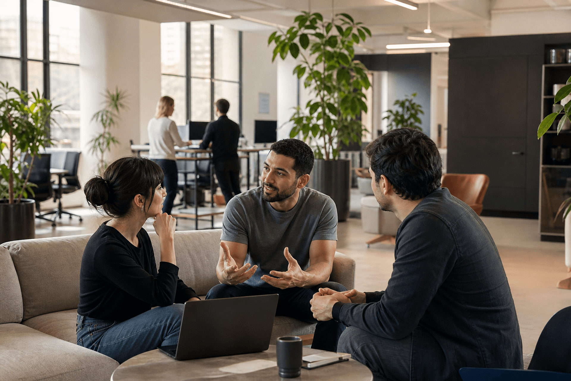 The wider working environment of a mid-sized operations team